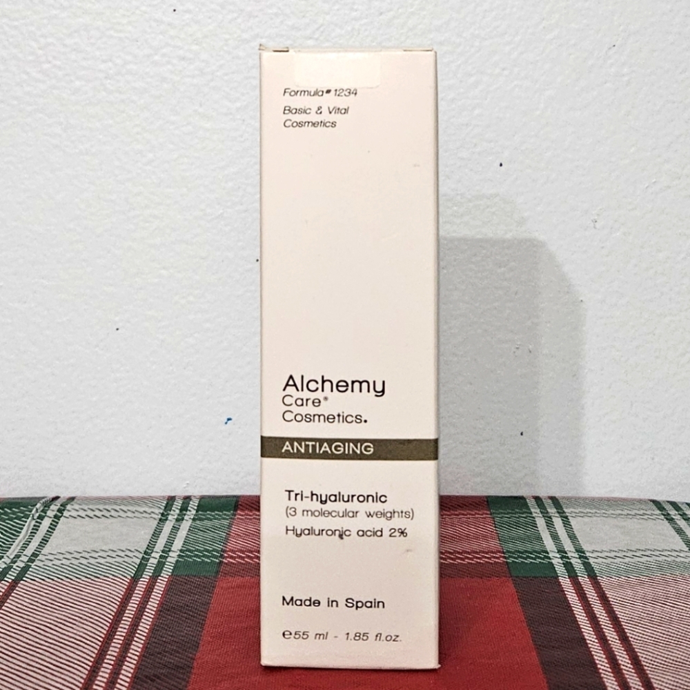 Alchemy NEW Skincare Anti-Aging Serum Tri-Hyaluronic Acid 1.85‎ fl.oz. Spain NIB
